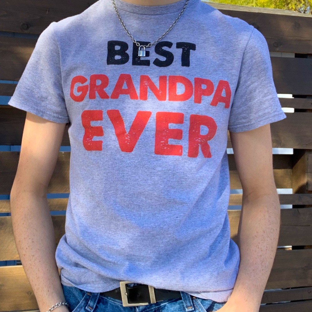 Deadstock BEST GRANDPA EVER GRAPHIC TEE